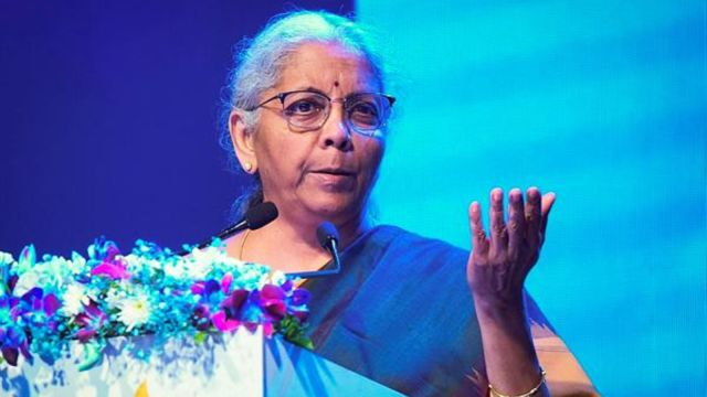 Finance Minister Nirmala Sitharaman